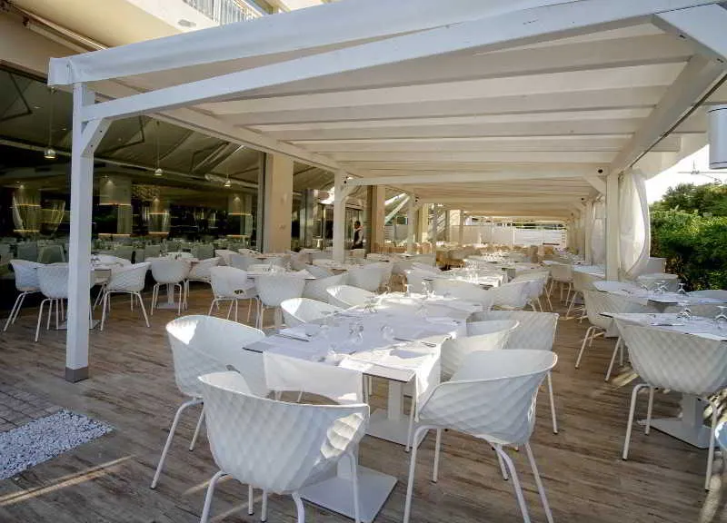 Terrace, Hotel Santa Lucia Le Sabbie D'Oro, Palermo
