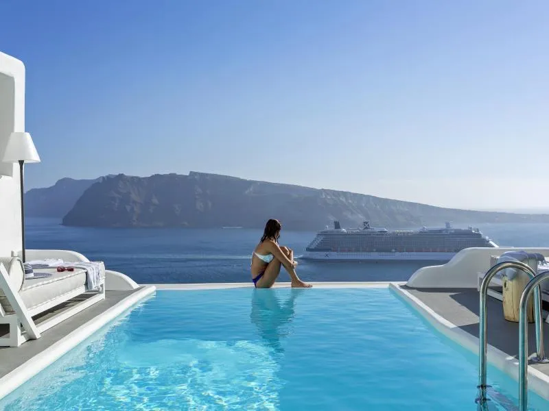 Pool, Charisma Suites, Santorini