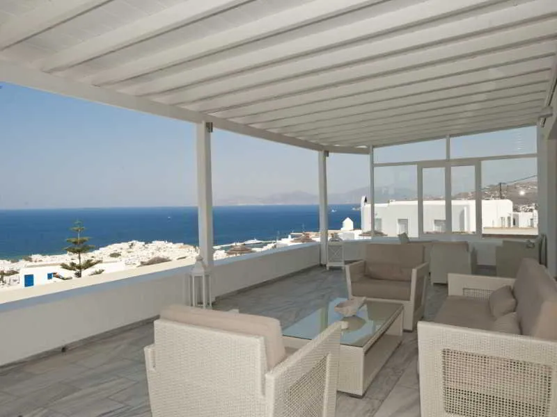 General view, Alkyon, Mykonos