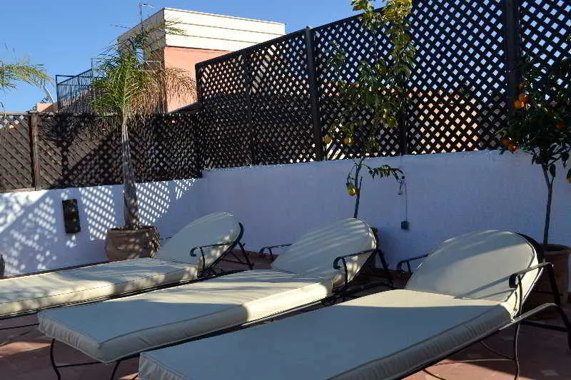 Terrace, Riad Schanez, Marrakech