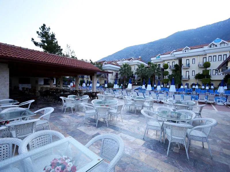 Terrace, Yel Holiday Resort, Dalaman
