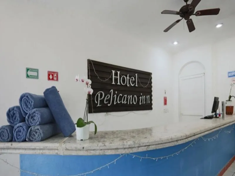 Lobby, Pelicano Inn, Playa Del Carmen