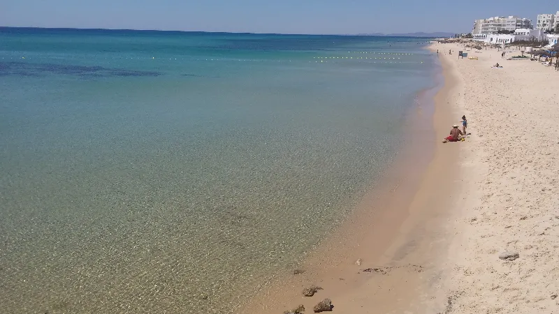Beach, Bel Azur Thalasso & Bungalows, Tunisia