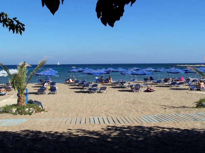 Beach, Antonios Hotel, Rhodes