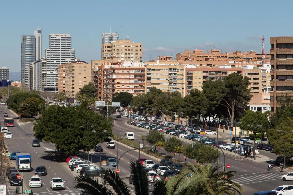 Terrace, Pio XII Apartments, Valencia