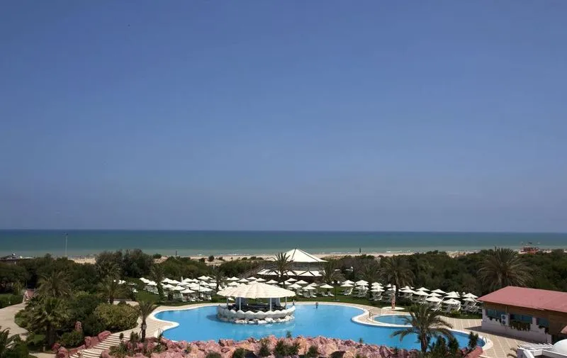 Beach, Regency Tunis Hotel, Tunisia