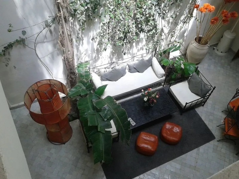 Lobby, Riad White Flowers, Marrakech