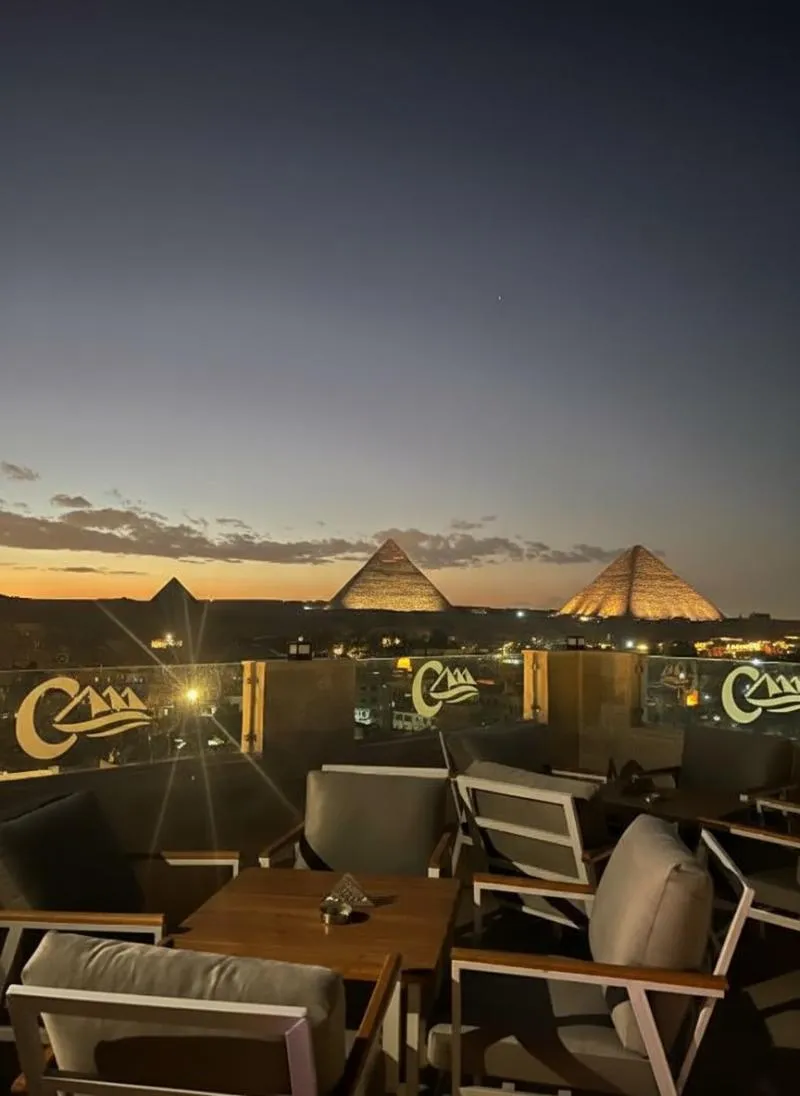 General view, The Nomad Pyramids Boutique Hotel, Cairo