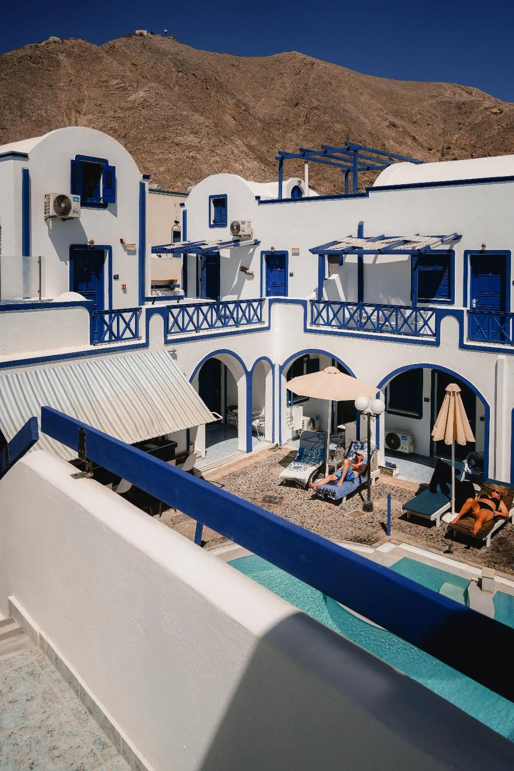 General view, Roula Villa, Santorini