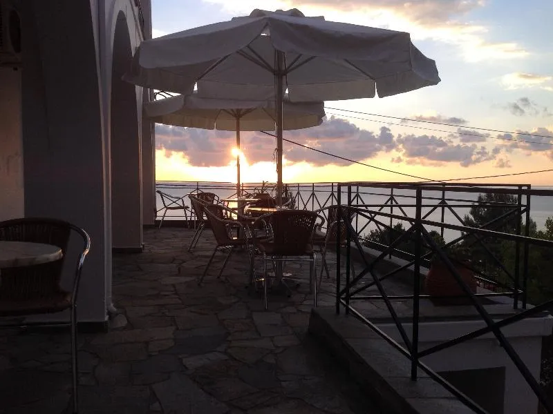 Terrace, Travlos Studios, Kalamata