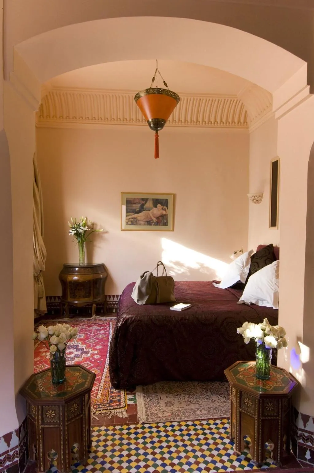 JUNIOR SUITE KING SIZE BED Room, Dar Ayniwen Garden Hotel & Bird Zoo, Marrakech