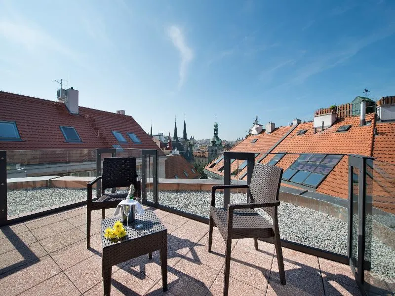 Terrace, EA Hotel Embassy Prague, Prague