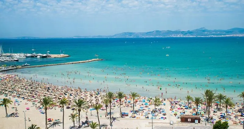 Beach, reco de Randa, Majorca
