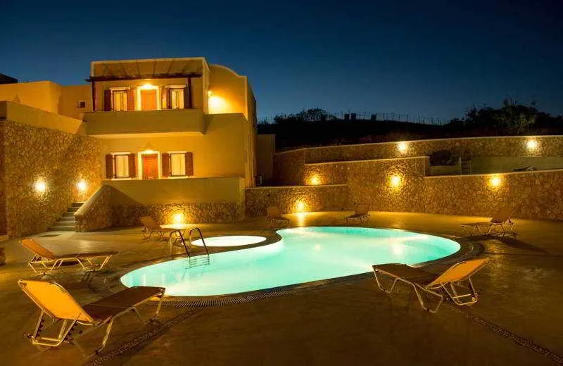 General view, Moonlight Apartments, Santorini