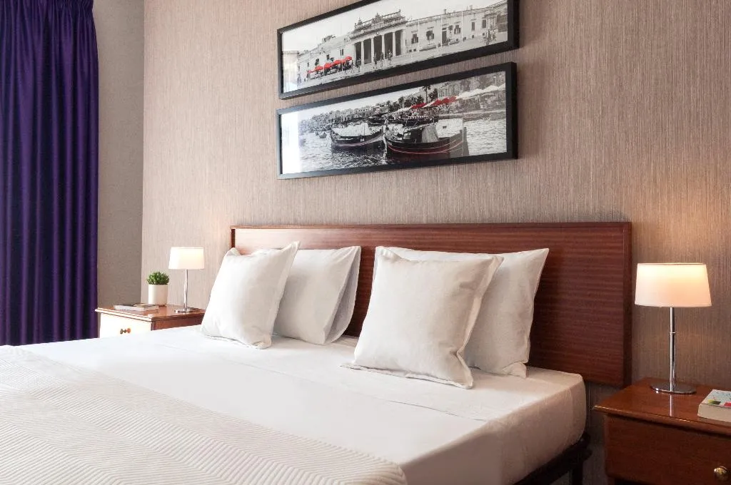 Double or Twin SUPERIOR SEA VIEW Room, Sliema Hotel by ST Hotels, Malta
