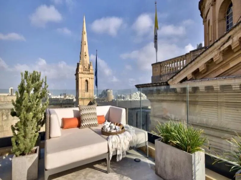 Terrace, Casa Ellul, Malta