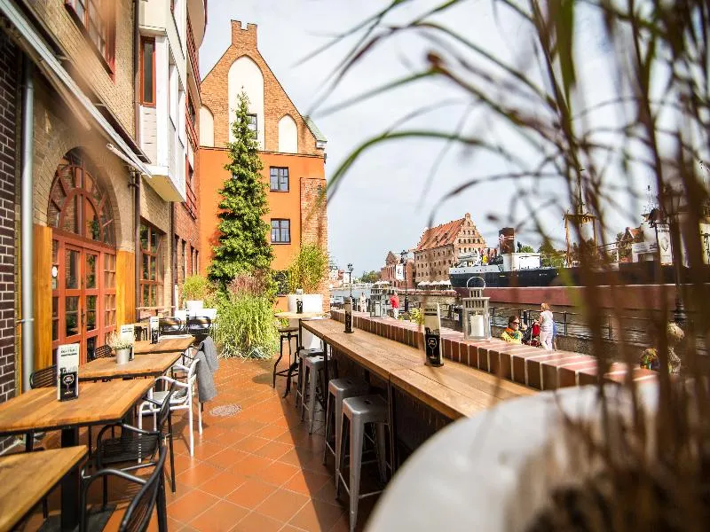 Terrace, Hanza Hotel, Gdansk