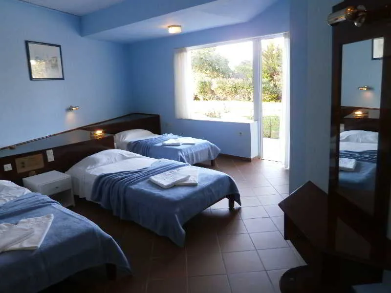 Double or Twin CAPACITY 4 Room, Mediterranean Blue, Corfu