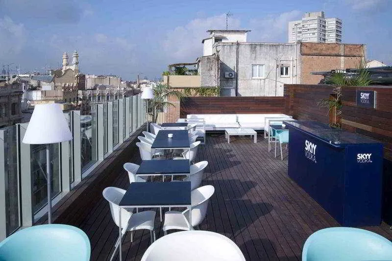 Terrace, Axel Hotel Barcelona & Urban Spa, Barcelona