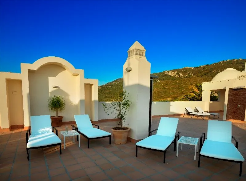 Terrace, Hotel Atlantico, Costa De La Luz