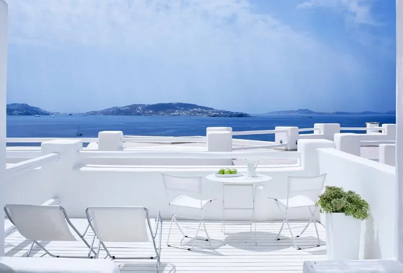 DOUBLE SUPERIOR SEA VIEW Room, Rocabella Mykonos Hotel, Mykonos