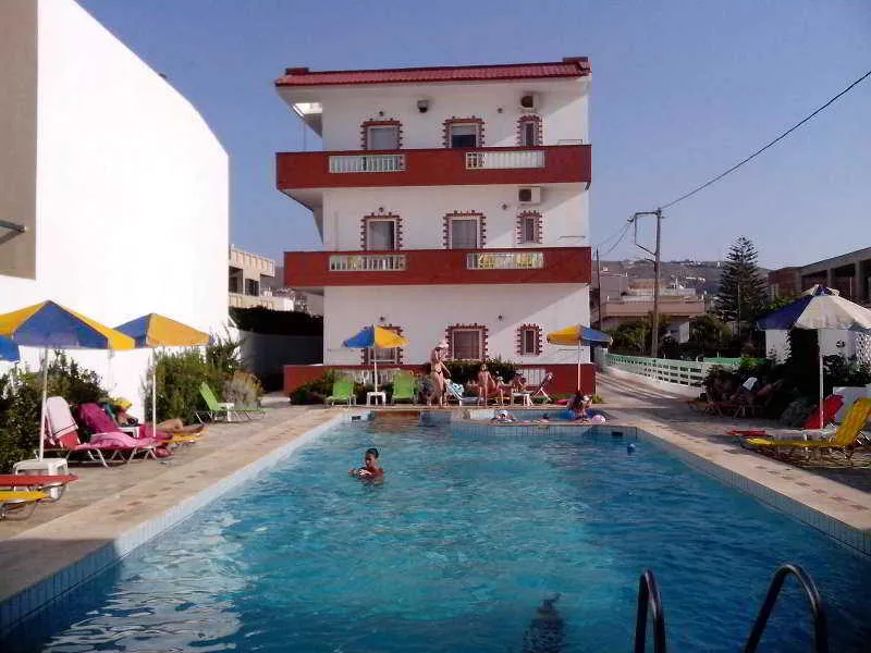 General view, Haris Apartments, Crete