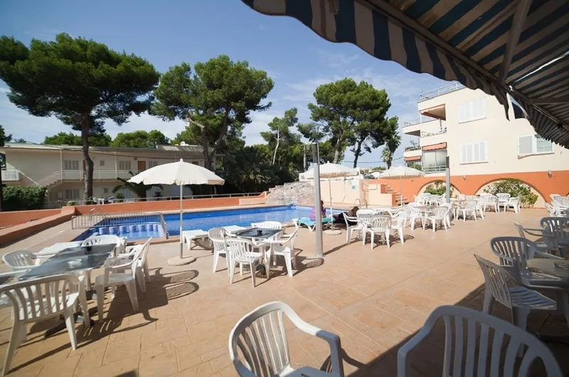 Terrace, Vibra Palma Cactus Hotel, Majorca