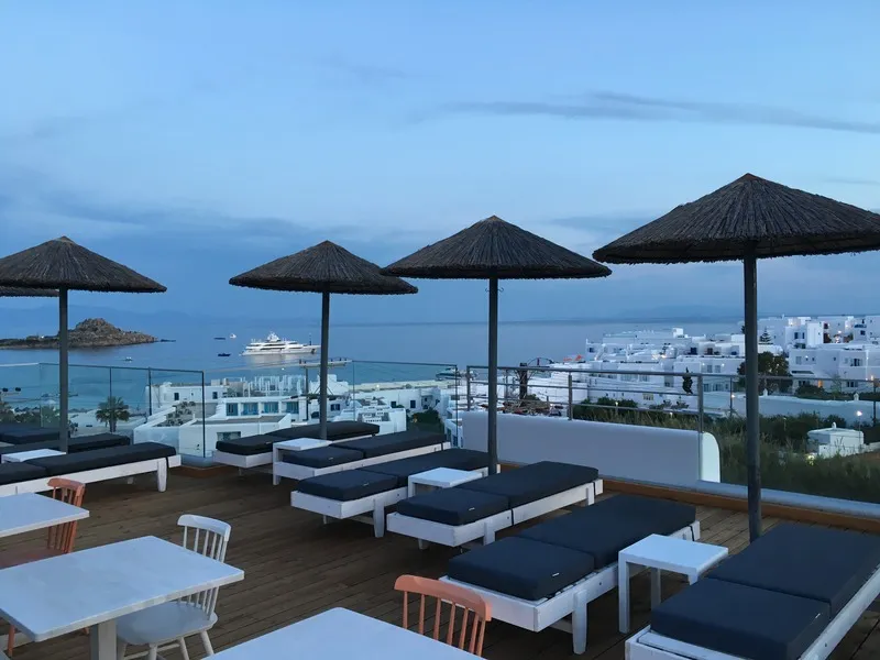 Terrace, The George Hotel, Mykonos