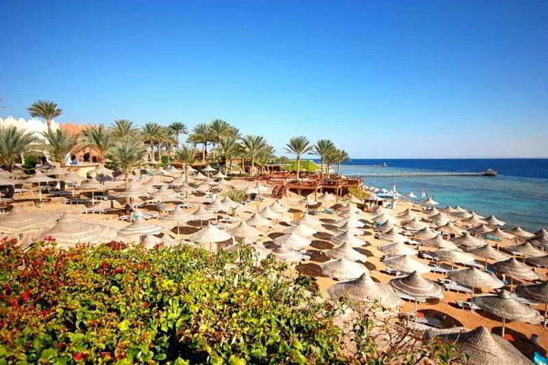 Beach, Nubian Village Aqua Hotel, Red Sea Riviera
