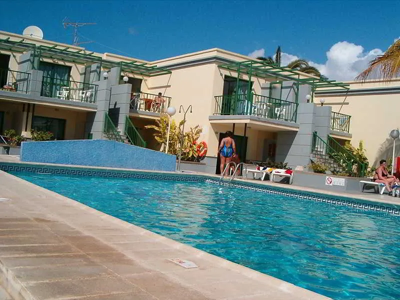 Pool, Green Ocean, Gran Canaria