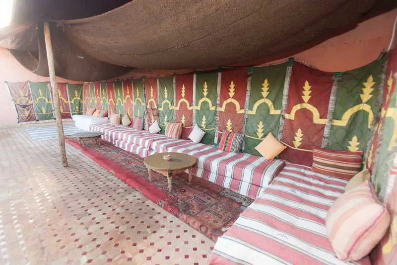 Terrace, Riad Elsagaya, Marrakech
