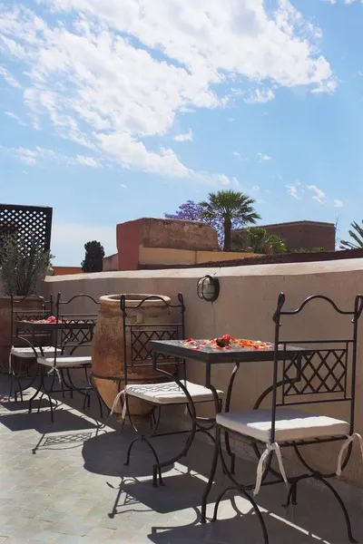 Terrace, Riad White Flowers, Marrakech