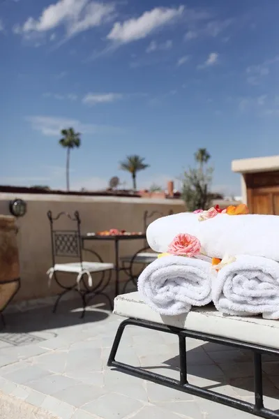 Terrace, Riad White Flowers, Marrakech