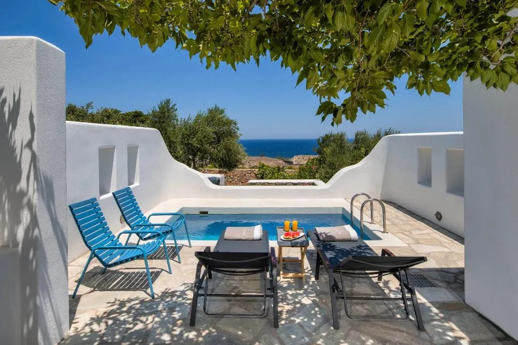 SUITE SEA VIEW WITH PRIVATE POOL Room, Anema Boutique Hotel &Villas Santorini, Santorini