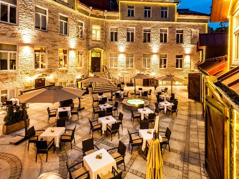 Terrace, Von Stackelberg Hotel Tallinn, Tallinn