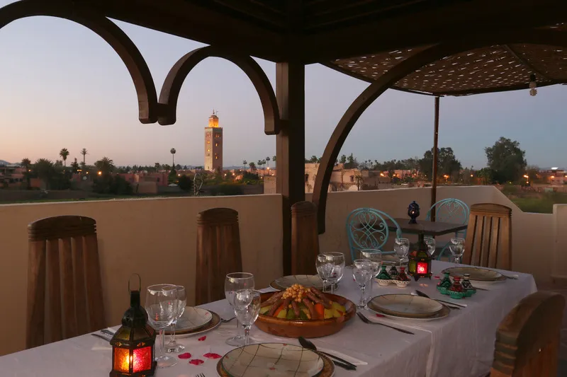 Restaurant, Riad Sidi Mimoune, Marrakech