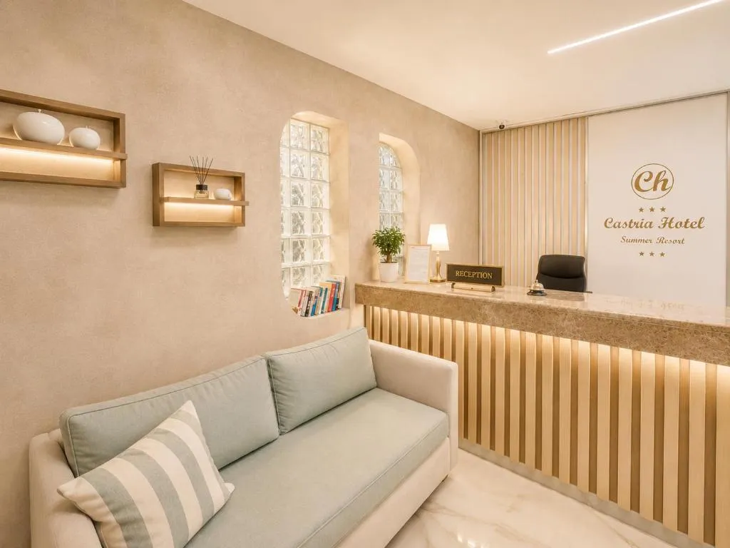 Lobby, Castro Hotel, Crete