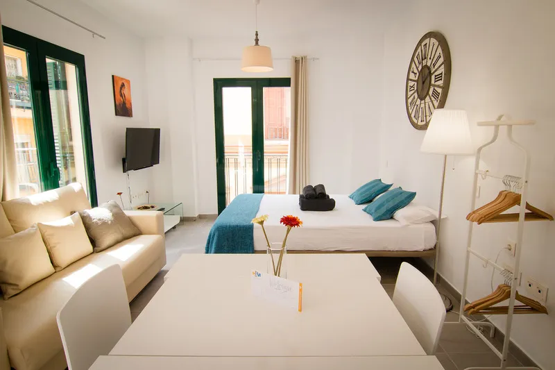 STUDIO WITH TERRACE Room, Holidays2Malaga Flamenco Apartments, Costa Del Sol