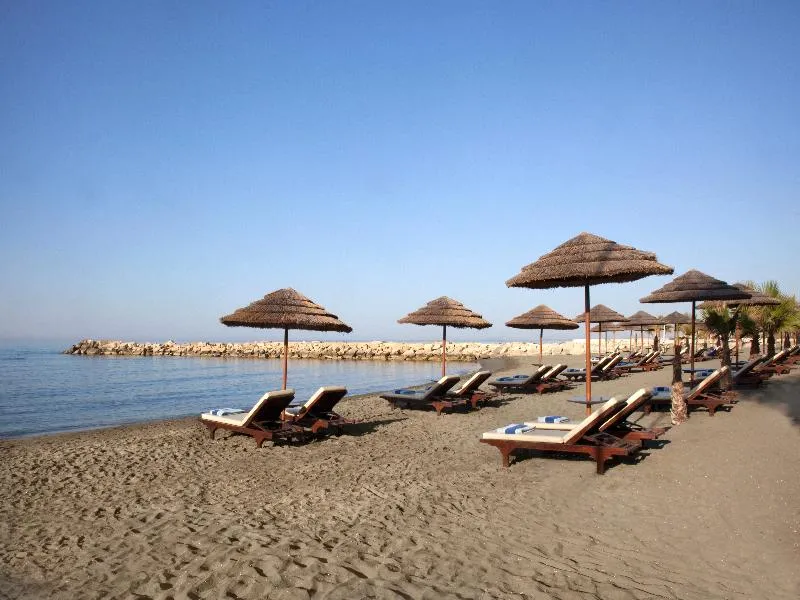Beach, Amathus Beach Hotel Limassol, Cyprus
