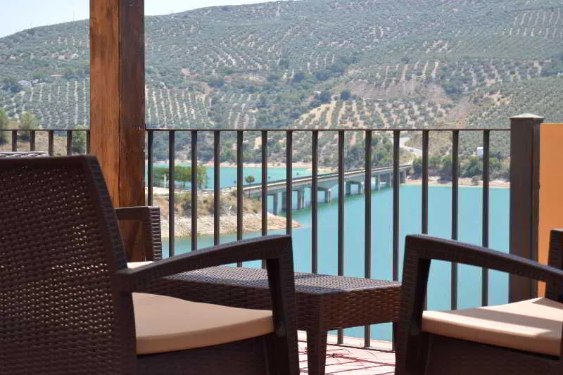 Terrace, Caserio de Iznajar, Costa Del Sol