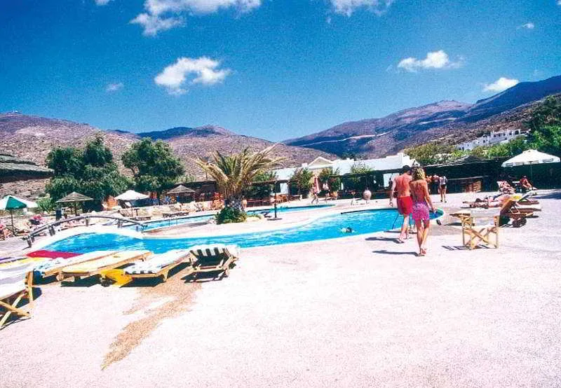 Pool, Far Out Village, Santorini