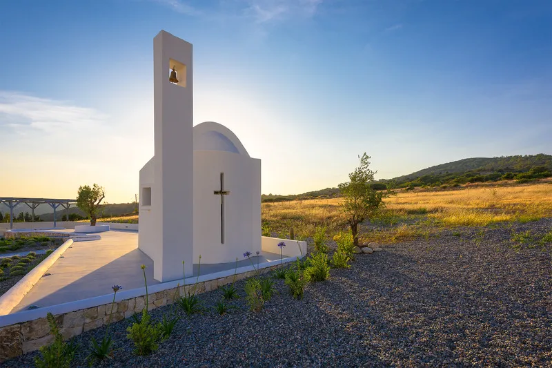 General view, White Village, Rhodes