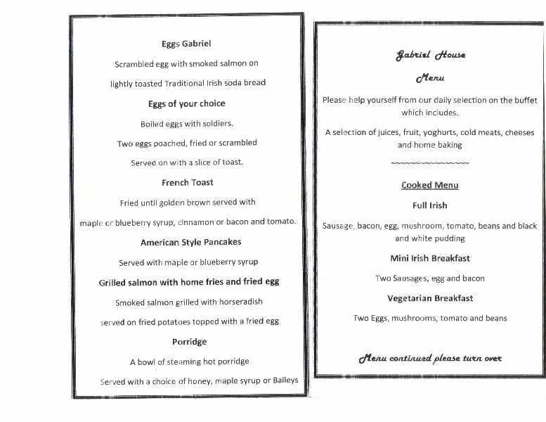Restaurant, Gabriel House, Cork