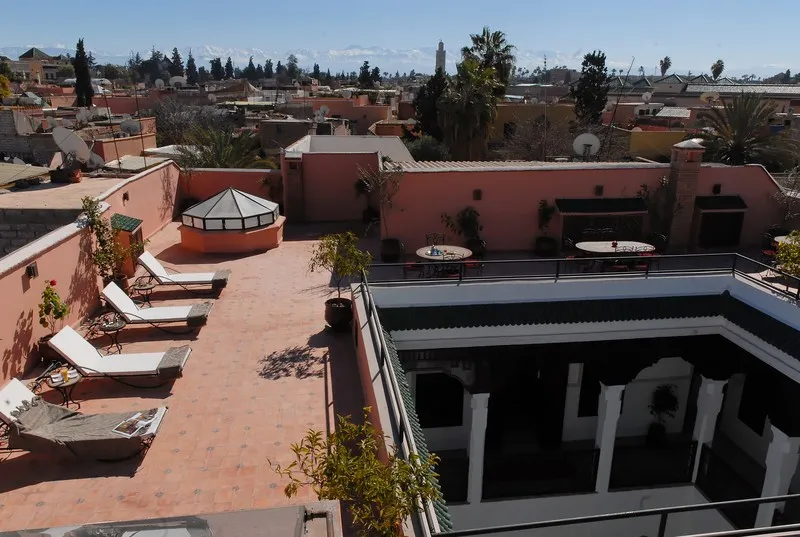 Terrace, Riad Nasreen, Marrakech