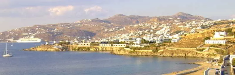 General view, Belou, Mykonos