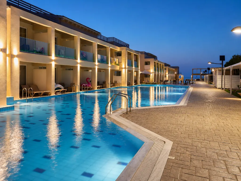 General view, St Constantin Hotel, Crete