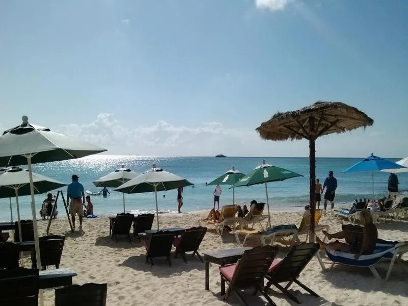 Beach, Pelicano Inn, Playa Del Carmen