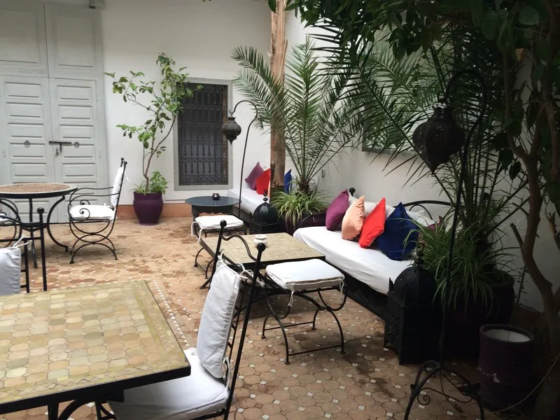 Lobby, Dar Nabila, Marrakech