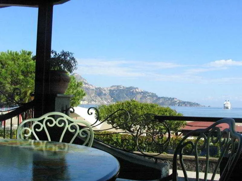 Terrace, Sporting Baia Hotel, Catania