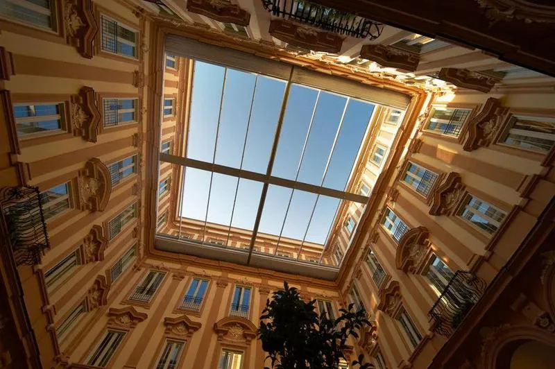 General view, Grand Hotel Piazza Borsa, Palermo